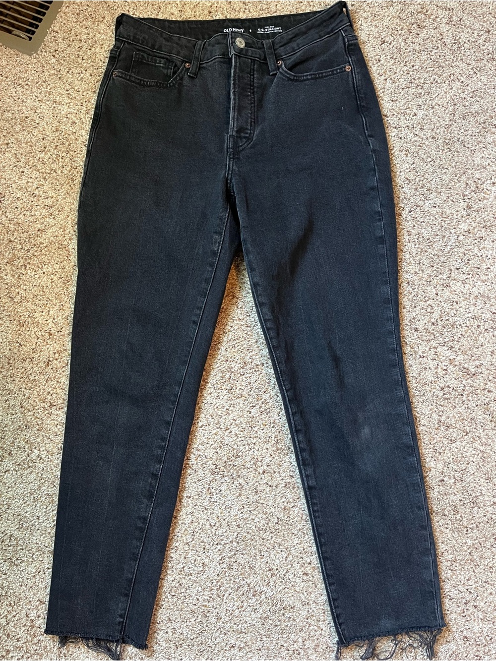 Old Navy Black High-Rise Slim Jeans